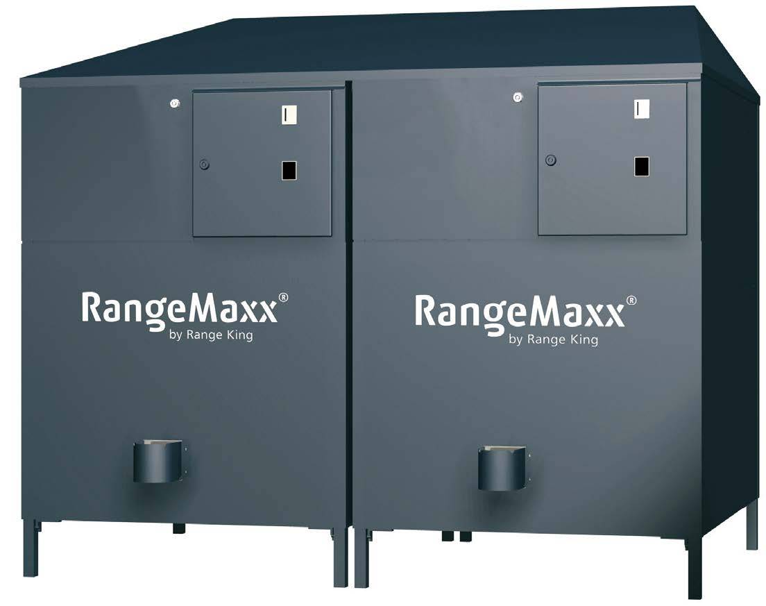 Distributore di palline Range Maxx “Twin Medium” cap. 20.000 palle